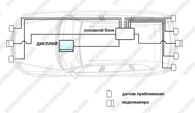 «Masterpark 6-W-N» проводной схема подключения